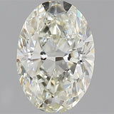 0.81ct Oval Natural Diamond (Colour J, Clarity SI1, GIA Certified)