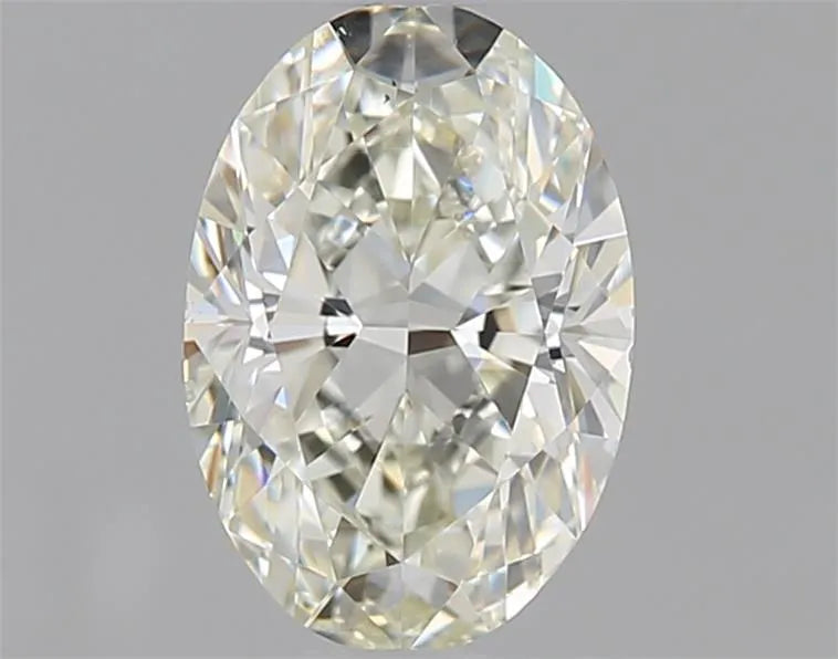 0.81ct Oval Natural Diamond (Colour J, Clarity SI1, GIA Certified)