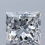 0.81ct Princess Natural Diamond (Colour E, Clarity VVS2, GIA Certified)