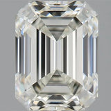 0.82ct Emerald Natural Diamond (Colour J, Clarity VVS2, GIA Certified)