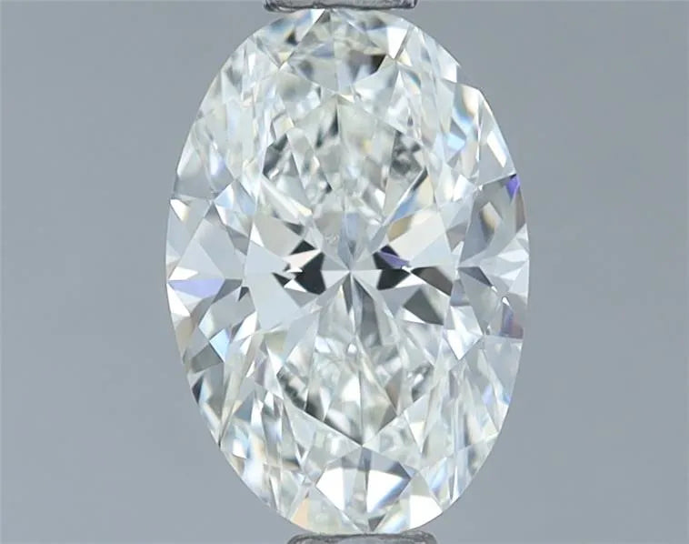 0.82ct Oval Natural Diamond (Colour J, Clarity SI1, GIA Certified)