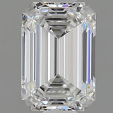 0.84ct Emerald Natural Diamond (Colour E, Clarity IF, GIA Certified)