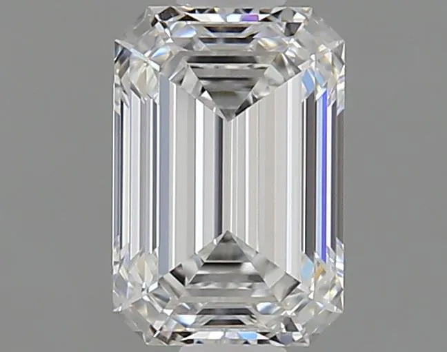 0.84ct Emerald Natural Diamond (Colour E, Clarity IF, GIA Certified)