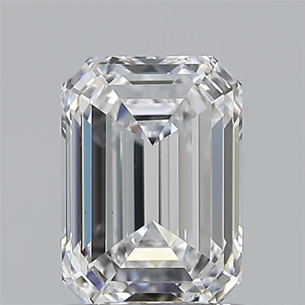 0.85ct Emerald Natural Diamond (Colour D, Clarity VS1, GIA Certified)