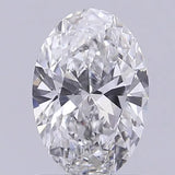 0.85ct Oval Lab Grown Diamond (Colour F, Clarity VS2, Uncertified)