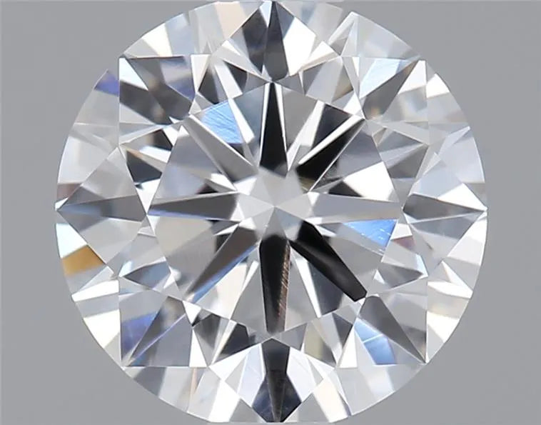 0.86ct Round Lab Grown Diamond (Colour D, Clarity VVS2, Cut EX, Uncertified)