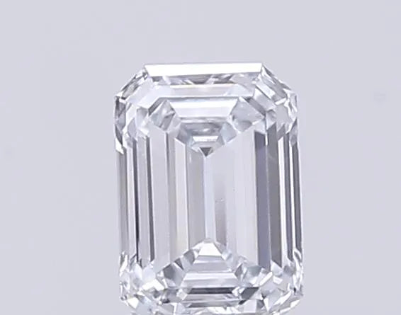 0.89ct Emerald Lab Grown Diamond (Colour E, Clarity VVS1, IGI Certified)