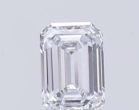 0.89ct Emerald Lab Grown Diamond (Colour E, Clarity VVS1, IGI Certified)