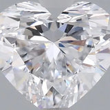 0.89ct Heart Lab Grown Diamond (Colour D, Clarity FL, IGI Certified)