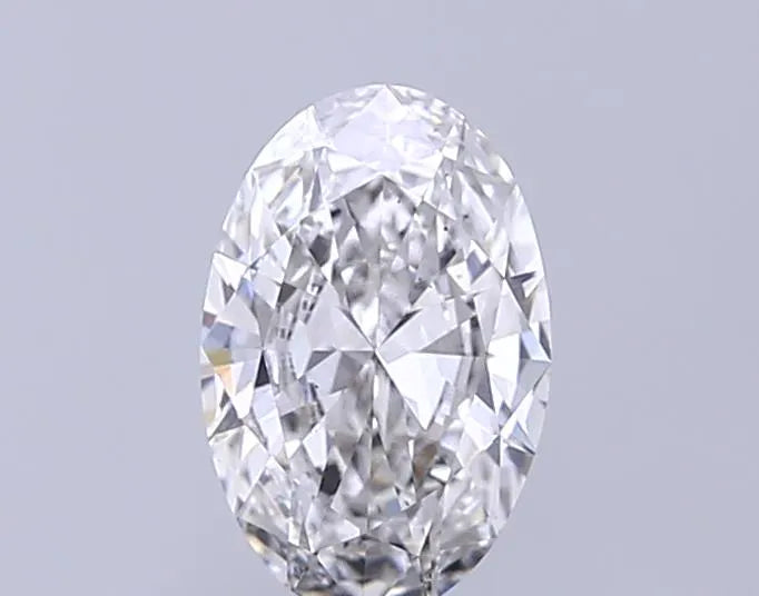 0.89ct Oval Lab Grown Diamond (Colour G, Clarity VS2, IGI Certified)