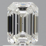 0.90ct Emerald Natural Diamond (Colour G, Clarity SI1, GIA Certified)