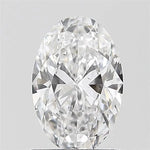 0.90ct Oval Lab Grown Diamond (Colour D, Clarity VS2, IGI Certified)