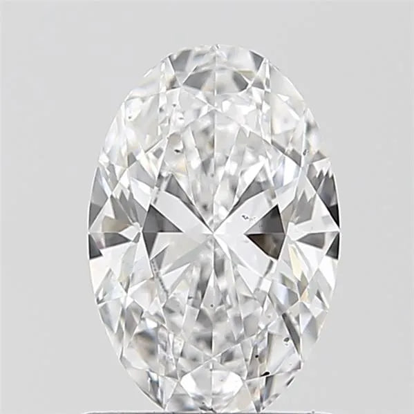 0.90ct Oval Lab Grown Diamond (Colour D, Clarity VS2, IGI Certified)