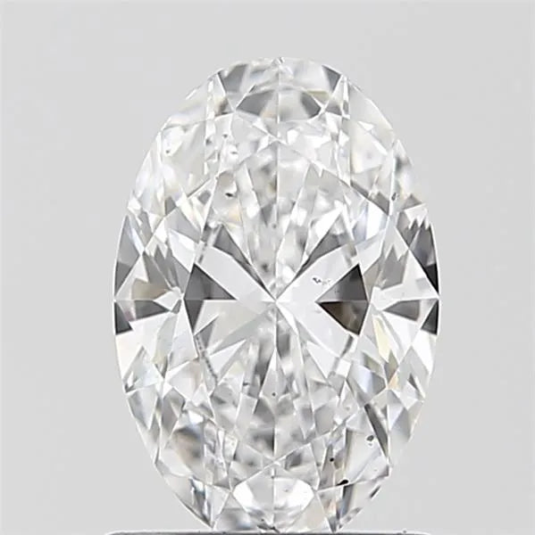 0.90ct Oval Lab Grown Diamond (Colour D, Clarity VS2, IGI Certified)
