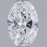 0.90ct Oval Lab Grown Diamond (Colour E, Clarity VS2, IGI Certified)