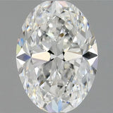 0.90ct Oval Natural Diamond (Colour D, Clarity VVS2, GIA Certified)