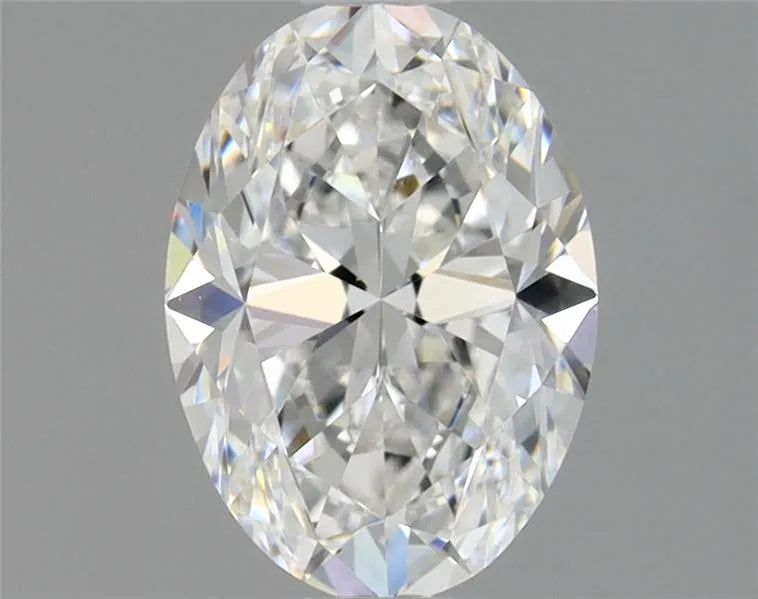 0.90ct Oval Natural Diamond (Colour D, Clarity VVS2, GIA Certified)