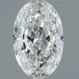 0.90ct Oval Natural Diamond (Colour F, Clarity I1, Cut VG, IGI Certified)