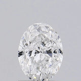 0.90ct Oval Natural Diamond (Colour F, Clarity I1, Cut VG, IGI Certified)