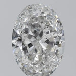 0.90ct Oval Natural Diamond (Colour F, Clarity SI2, Cut VG, IGI Certified)