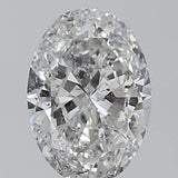 0.90ct Oval Natural Diamond (Colour F, Clarity SI2, Cut VG, IGI Certified)