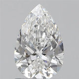 0.90ct Pear Natural Diamond (Colour E, Clarity VS2, Cut VG, GIA Certified)