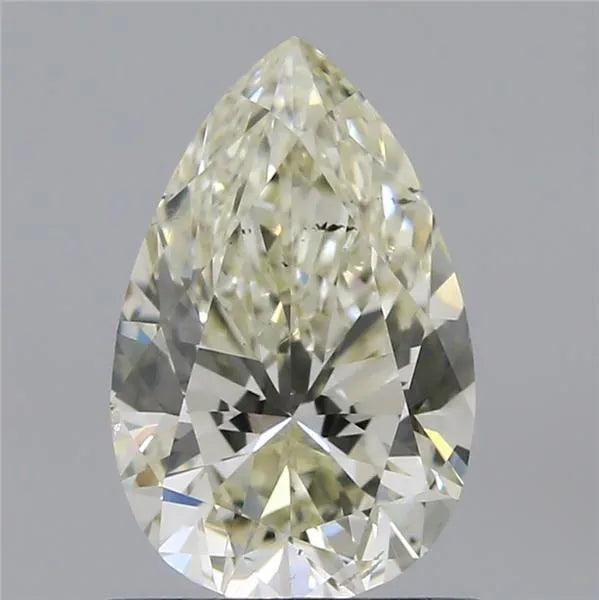 0.90ct Pear Natural Diamond (Colour J, Clarity SI1, Cut EX, IGI Certified)