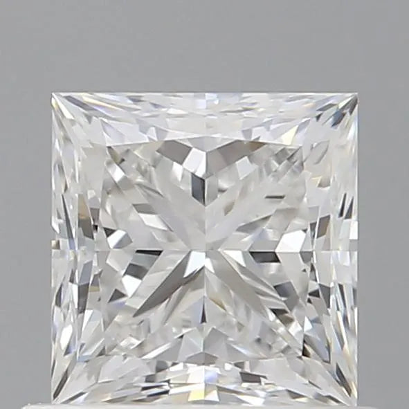 0.90ct Princess Natural Diamond (Colour E, Clarity VVS2, GIA Certified)