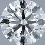 0.90ct Round Natural Diamond (Colour H, Clarity VVS2, Cut EX, IGI Certified)