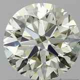 0.90ct Round Natural Diamond (Colour J, Clarity SI1, Cut EX, IGI Certified)