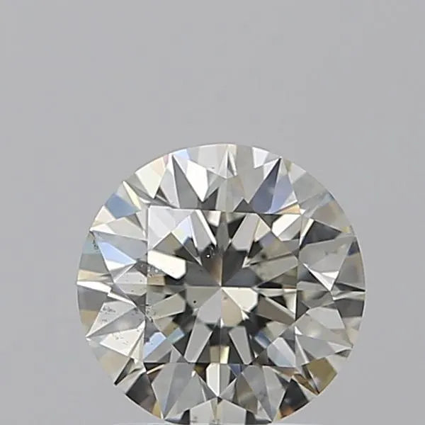 0.90ct Round Natural Diamond (Colour J, Clarity SI1, Cut EX, IGI Certified)