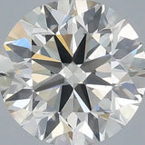 0.90ct Round Natural Diamond (Colour J, Clarity SI1, Cut EX, IGI Certified)