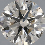 0.90ct Round Natural Diamond (Colour L, Clarity SI2, Cut EX, IGI Certified)