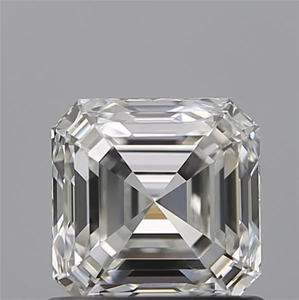 0.90ct Square emerald Natural Diamond (Colour G, Clarity IF, GIA Certified)