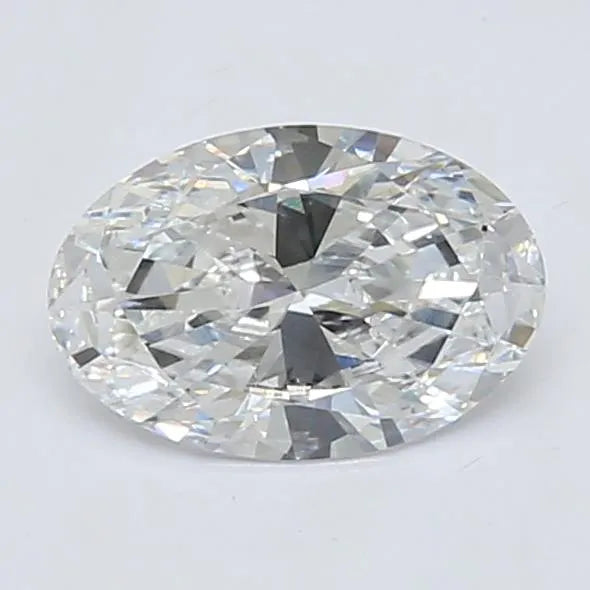 0.91ct Oval Lab Grown Diamond (Colour D, Clarity VS1, IGI Certified)