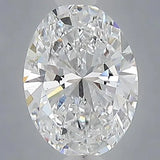 0.91ct Oval Lab Grown Diamond (Colour D, Clarity VS2, Uncertified)