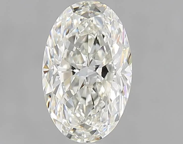 0.91ct Oval Natural Diamond (Colour J, Clarity VVS2, GIA Certified)