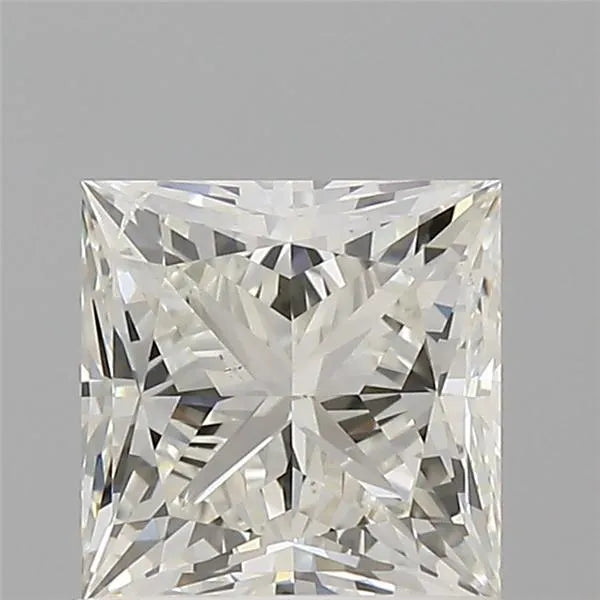 0.91ct Princess Natural Diamond (Colour I, Clarity SI1, GIA Certified)