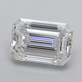 0.92ct Emerald Lab Grown Diamond (Colour E, Clarity VS1, Uncertified)