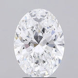 0.92ct Oval Lab Grown Diamond (Colour E, Clarity VVS2, Uncertified)