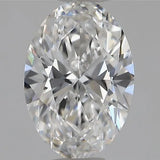 0.93ct Oval Lab Grown Diamond (Colour D, Clarity VS1, IGI Certified)