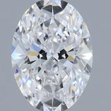 0.93ct Oval Lab Grown Diamond (Colour D, Clarity VVS1, Cut EX, IGI Certified)