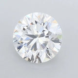0.93ct Round Lab Grown Diamond (Colour D, Clarity IF, Cut ID, IGI Certified)