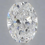 0.95ct Oval Lab Grown Diamond (Colour E, Clarity VS2, Uncertified)
