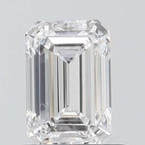 0.96ct Emerald Lab Grown Diamond (Colour D, Clarity VS1, IGI Certified)