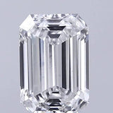 0.96ct Emerald Lab Grown Diamond (Colour E, Clarity VS1, IGI Certified)