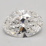 0.96ct Oval Lab Grown Diamond (Colour D, Clarity VVS2, IGI Certified)