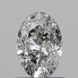 0.96ct Oval Natural Diamond (Colour G, Clarity I1, Cut VG, IGI Certified)