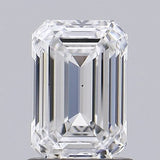0.97ct Emerald Lab Grown Diamond (Colour E, Clarity VS2, IGI Certified)