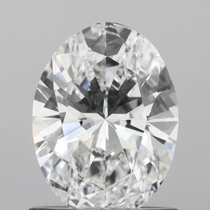0.97ct Oval Lab Grown Diamond (Colour D, Clarity VVS2, IGI Certified)